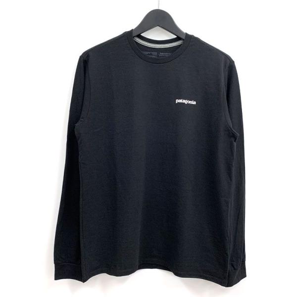 《美品》patagonia L/S P-6 LOGO RESPONSIBILI-TEE P-6ロングスリーブTシャツ サイズ : S/アウトドア 併売《メンズ古着・山城店》U138