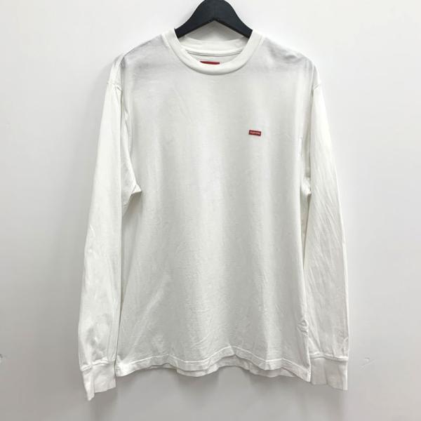 SUPREME 20ss small box L/S tee Mサイズ 店頭/他モール併売《メンズ古着・山城店》Y352