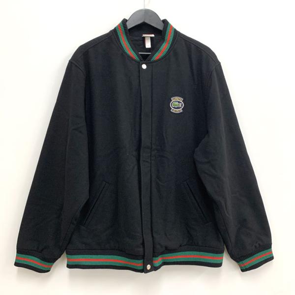 Supreme × LACOSTE Wool Varsity Jacket 18ss/店頭/他モール併売《メンズ古着・山城店》Y354