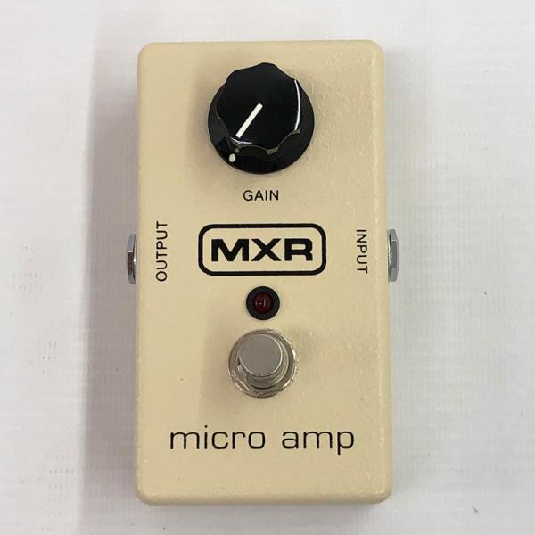 MXR micro amp 本体のみ/ブースター/プリアンプ/エフェクター/店頭/他モール併売《楽器・山城店》S852