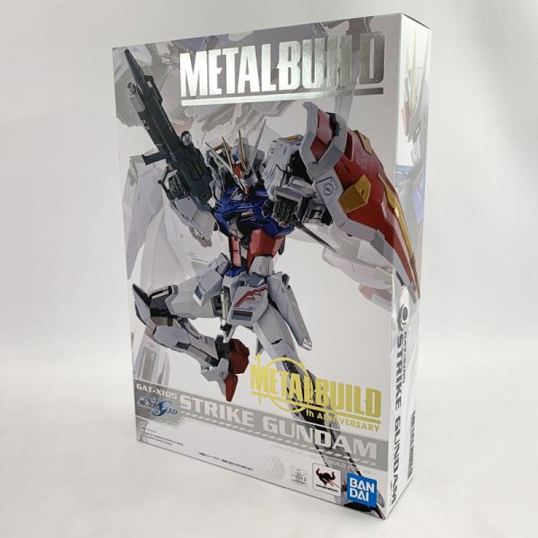 《未開封》METAL BUILD ストライクガンダム -METAL BUILD 10th Ver.- 店頭/他モール併売《フィギュア・山城店》O9983
