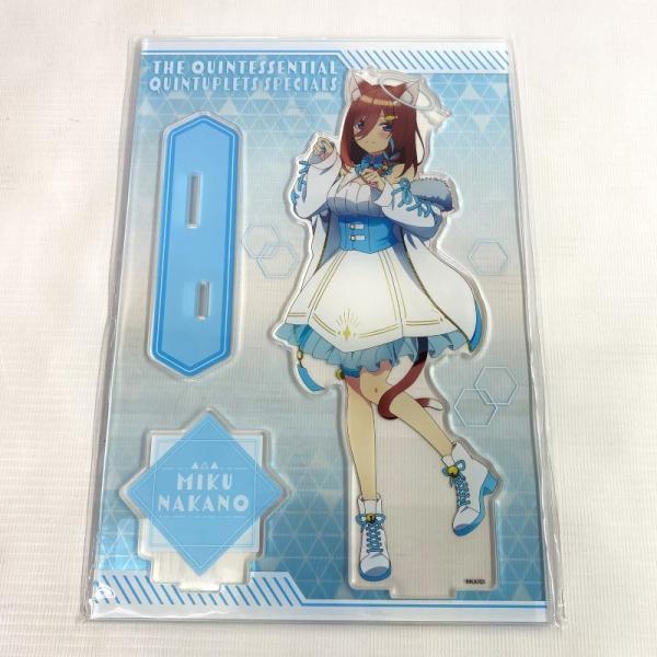 《未開封》MEGAアクリルスタンド 中野三玖 2024推し袋 「五等分の花嫁×ドン・キホーテ」店頭/他モール併売《フィギュア・山城店》U721