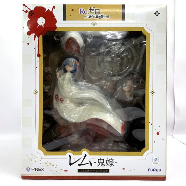 《未開封》フリュー F:NEX 1/7 レム -鬼嫁- 「Re：ゼロから始める異世界生活」店頭/他モール併売《フィギュア・山城店》O6084