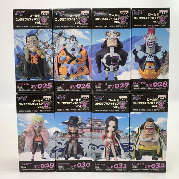 《未開封》BANPRESTO ワールドコレクタブルフィギュア WCF vol.4 全8種セット「ワンピース」店頭/他モール併売《フィギュア・山城店》O7278
