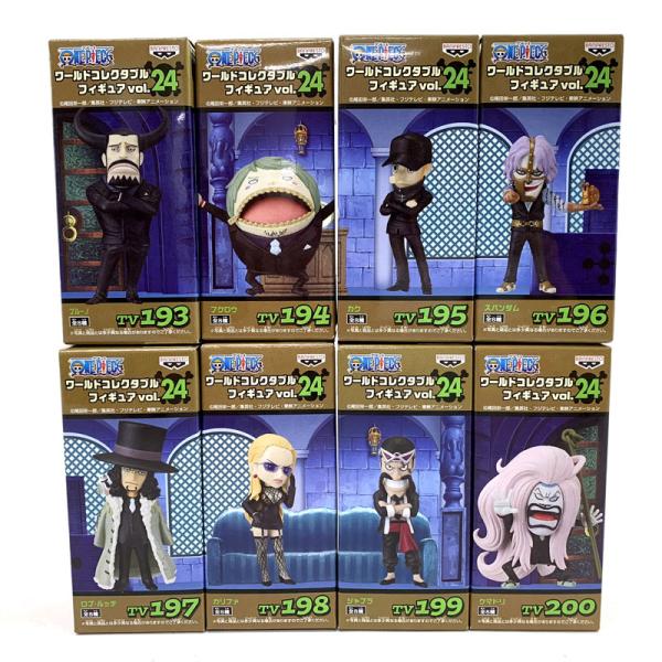 《未開封》BANPRESTO ワールドコレクタブルフィギュア WCF vol.24 全8種セット「ワンピース」併売《フィギュア・山城店》O7280