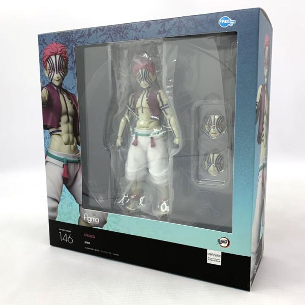 《未開封》フリーイング figma 猗窩座 鬼滅の刃 店頭/他モール併売《フィギュア・山城店》O9228