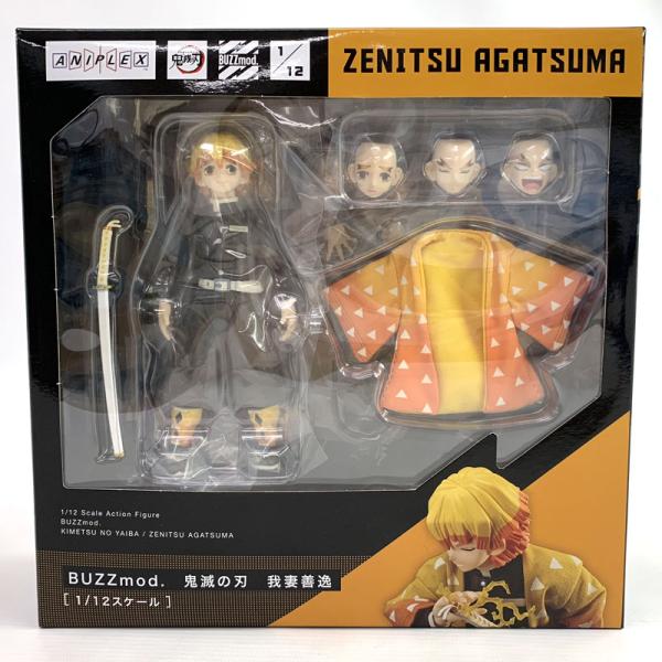《未開封》アニプレックス 1/12 BUZZmod. 我妻善逸 「鬼滅の刃」店頭/他モール併売《フィギュア・山城店》O9947