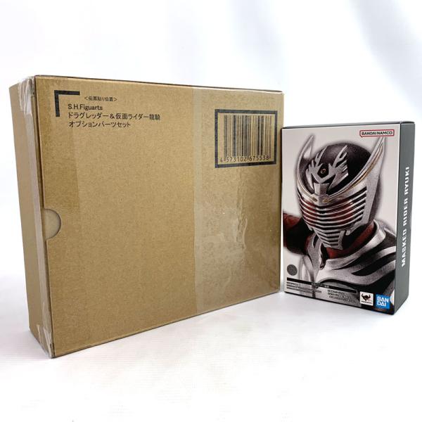 《未開封》S.H.Figuarts（真骨彫製法） 仮面ライダー龍騎 +ドラグレッダー＆オプションパーツセット /併売《フィギュア・山城店》O057