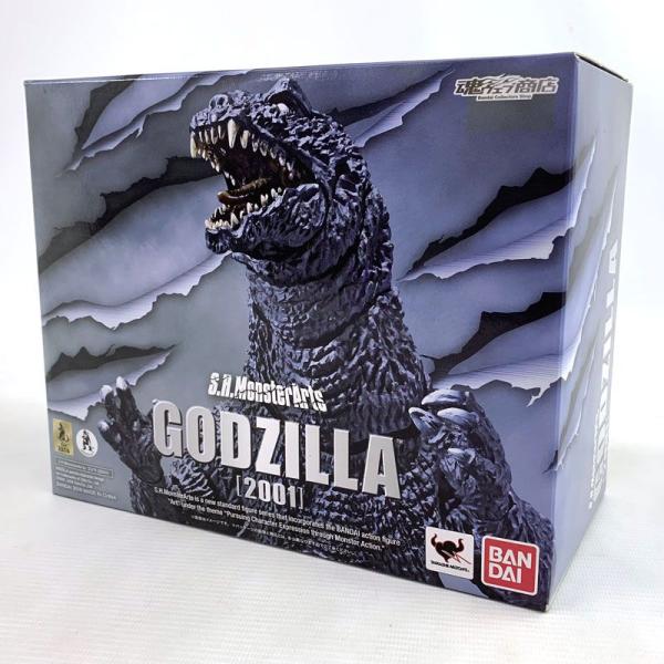 バンダイ S.H.MonsterArts ゴジラ(2001) 「ゴジラ・モスラ・キングギドラ 大怪獣総攻撃」店頭/他モール併売《フィギュア・山城店》O310