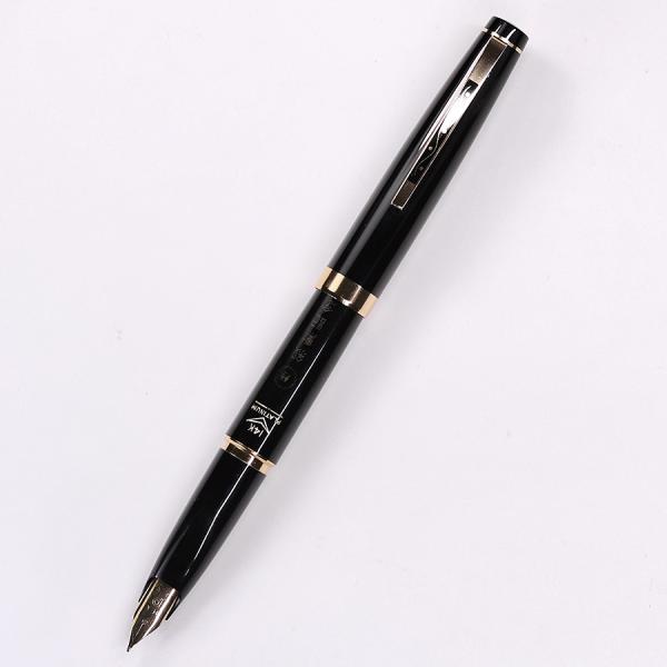 プラチナ 14K 14金 万年筆 ショート 両面書き 2way 中字 黒 廃盤 プラチナ万年筆 ショート軸 ポケット万年筆 14k 金 ブラック 廃
