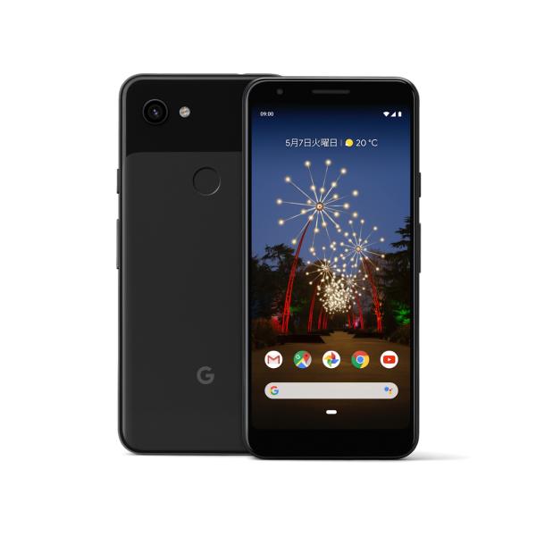 【新品未使用】Google Pixel 3a Just Black 64GB【即日発送、土、祝日発送 】【送料無料】
