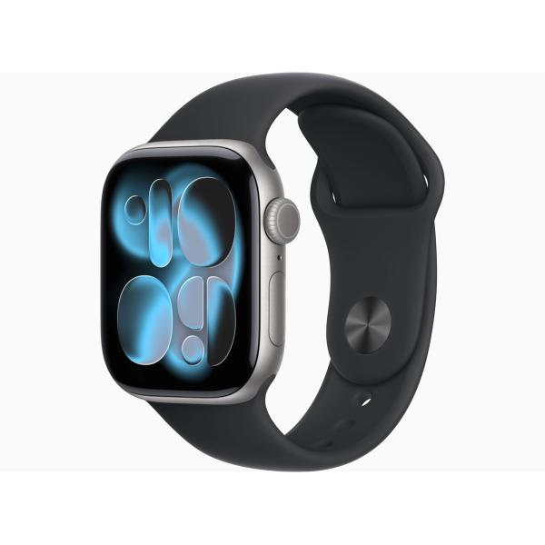 【新品未開封】Apple Watch Series 11 GPSモデル 42mm MEQX4J/A [スペースグレイ・ブラックスポーツバンド【日曜日以外即日発送】【送料無料】 M/L]