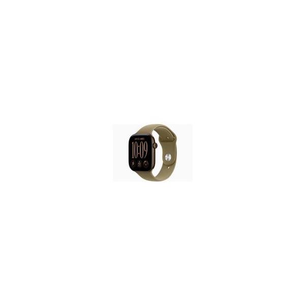 【新品未開封】Apple Watch Series 12 GPSモデル 46mm MJEU4X/A [ダークブロンズ・オリーブスポーツバンド M/L]【日曜日以外即日発送】【送料無料】