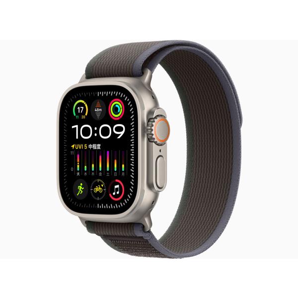【新品未開封・保証開始済み】Apple Watch Ultra 2 GPS+Cellularモデル 49mm MRF53J/A [ブルー/ブラックトレイルループ S/M] 【送料無料】