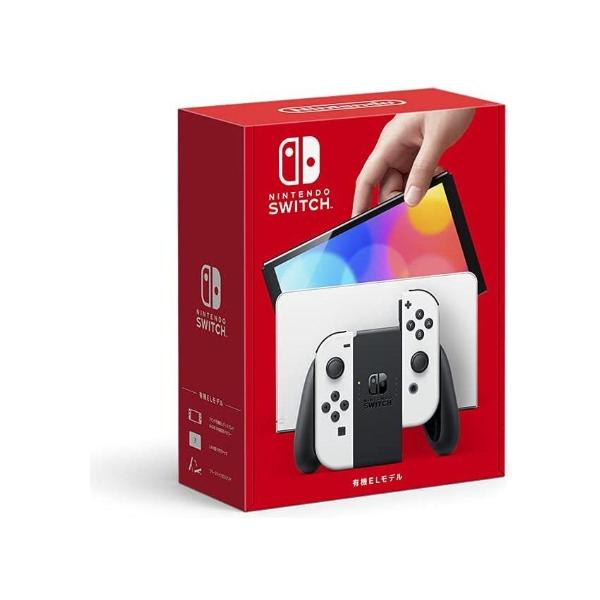 【超美品・付属品完備】Nintendo Switch 有機ELモデル ホワイト HEG-S-KAAAA 中古【日曜日以外即日発送】【送料無料】