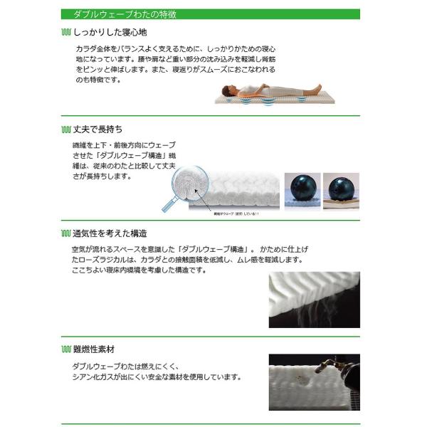 Jnr 1002jnii ダブルウェーブ構造わた レギュラー 家庭用電気治療器 京都西川 家庭用電気治療器 ローズテクニー ダブルウェーブ構造わた 西川高級羽毛布団 テクニー専用カバー ローズテクニー Jnr 1002jnii Rg ふとん本舗伊月 快眠天国 ヤフー店 鍼 灸 治療器