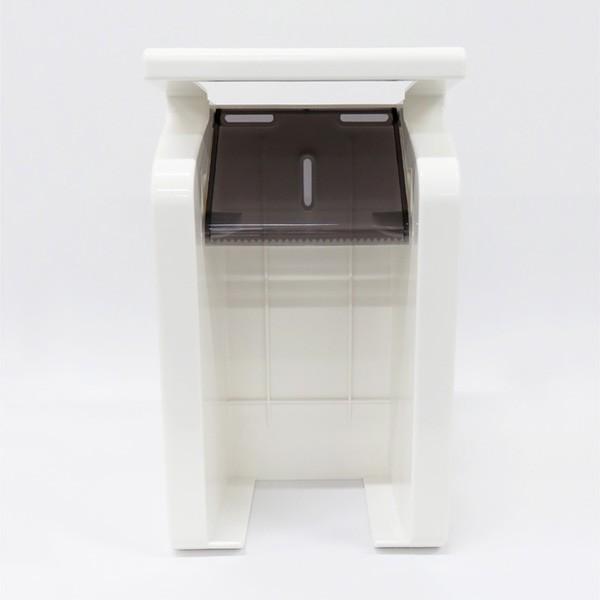 トイレットペーパーホルダー 2連 おしゃれ 棚付 ホワイト 縦 ダブル /【Buyee】 トイレットペーパーホルダー 2連 おしゃれ 棚付 ホワイト 縦 ダブル /【Buyee】