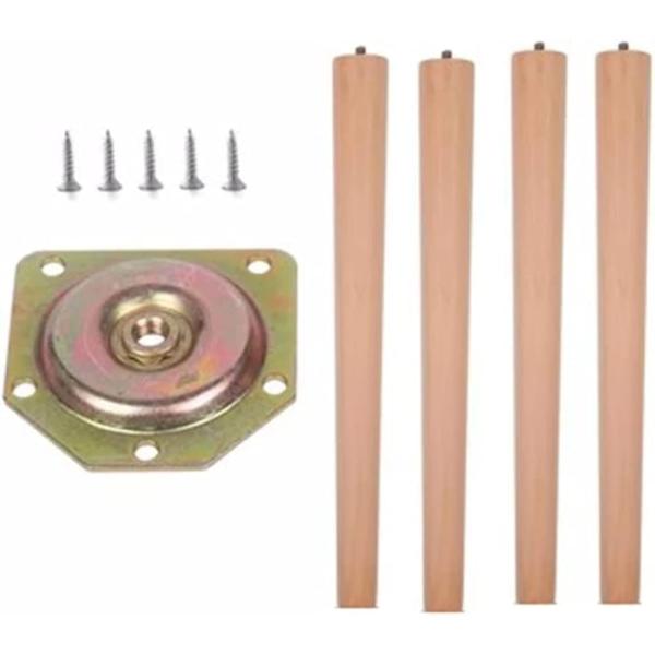 最高品質：無垢材の家具の脚は、高品質のブナ材でできており、手作業で磨かれています。表面は滑らかで、ひび割れやホルムアルデヒドはなく、美しく耐久性があり、透明で繊細な質感で、装飾が簡単です。より良い選択：私たちの家具の足は、美しい外観の13つ...