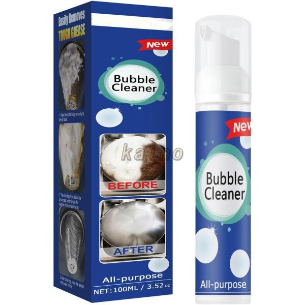効果的なグリースクリーナー: キッチンバブルクリーナーは、頑固なグリースや汚れに効果的に浸透し、キッチンの表面や電化製品を素早くきれいにします。すすぎ不要: 万能バブル クリーナーは、洗浄液を泡に変える水ベースのクリーナーで、すすぎの必要が...
