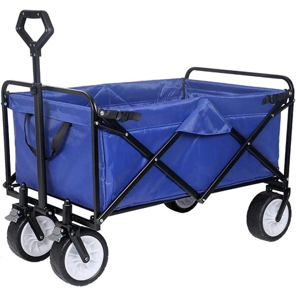 アウトドアキャリーカートキャリーワゴン 軽量 ピクニックトロリー