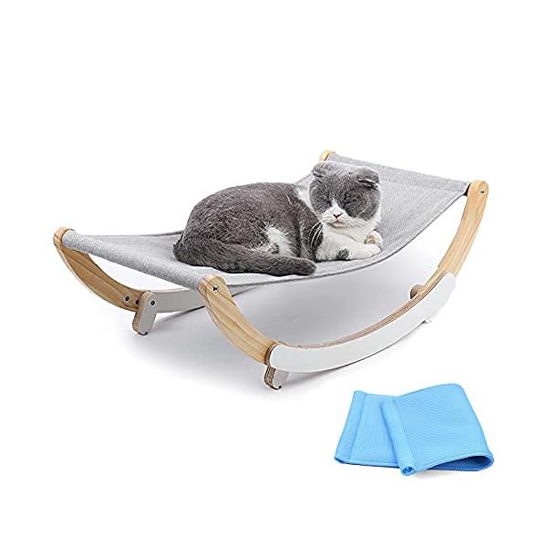 猫ベッド キャットハンモック 猫ハンモック 夏用 洗える 2つ機能