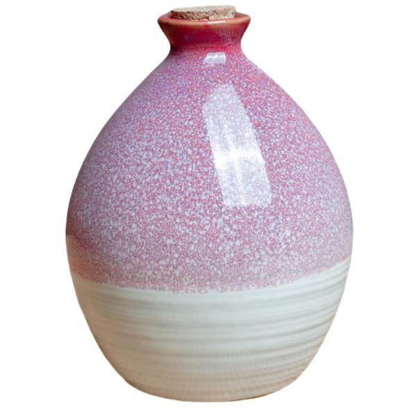 和酒器 徳利 伝統的な日本酒器 陶器のワイン瓶 覆われた紙 コルク付き