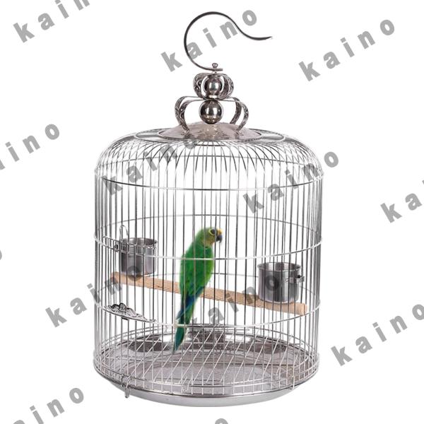 鳥かご 鳥ケージ 円形 ステンレス鋼 インコケージ 鳥小屋 バード