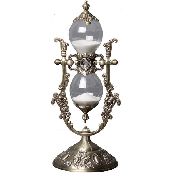 【アンティーク風】ヨーロピアンアンティーク風のとってもオシャレで素敵な砂時計です。【回転式】まるで地球儀のデザインのように回転することが出来るとても珍しいデザインです。【材質】ガラス+プレミアム亜鉛合金【非常に実用的】砂時計は、ゲーム、教室...