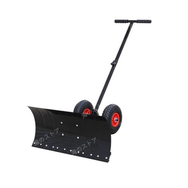 【タイヤつきだから押すだけで除雪ができます！】手軽に雪かきができる、タイヤつきの雪かき機。押すだけで除雪作業が軽快に進みます。【効率的な雪かき作業を実現】機能的な設計が、効率的な雪かき作業を実現。細部まで考えられた使いやすい仕様で、作業時間...