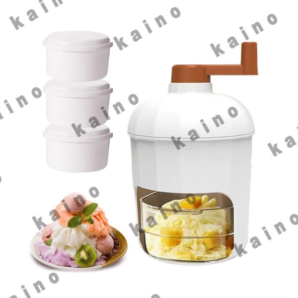 ??【手動式で簡単操作】2025年に新登場したこのアイスクラッシャーは、電源を必要とせず手動で操作することができます。手回しクランクを回すだけで、氷を素早く簡単に砕くことができます。どなたでも簡単に扱える設計です。??【透明な空洞デザイン】...