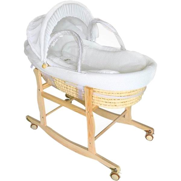 【製品仕様】総重量：7kg、バスケット重量：2.5kg、支持力：25kg対象、年齢：0~8ヶ月、配件材質バスケット：トウモロコシの殻と麦わら、生地：純綿生地、マットフィリング：スポンジ。【赤ちゃんの安全性を考慮して適時】赤ちゃんの転倒時の蹴...