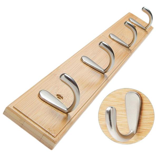 1.サイズ ：4フック（49x6.5x4CM）2.この壁取り付け式コートラックは、亜鉛合金材質の連フックを装備します、さまざまなアイテムを掛けるために使用されます。安定耐荷重は1フックあたり約6kg。3.フック部分は、衣服を傷つけないように...
