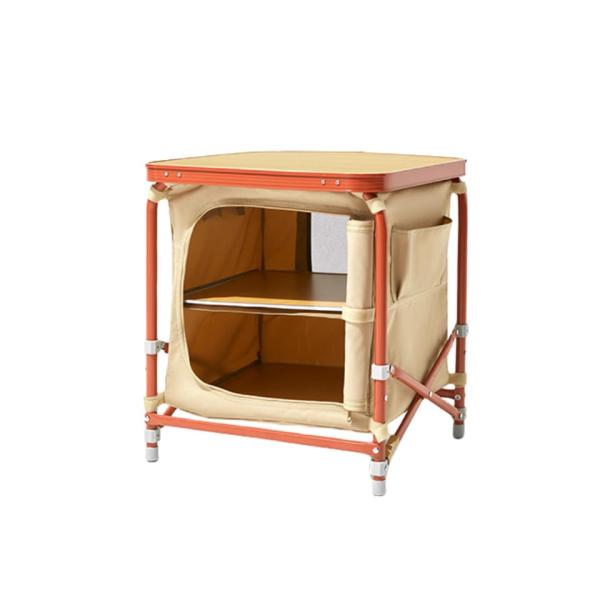 キャンプ収納ボックス 折りたたみコンテナ (分解性素材) 屋外ベッド