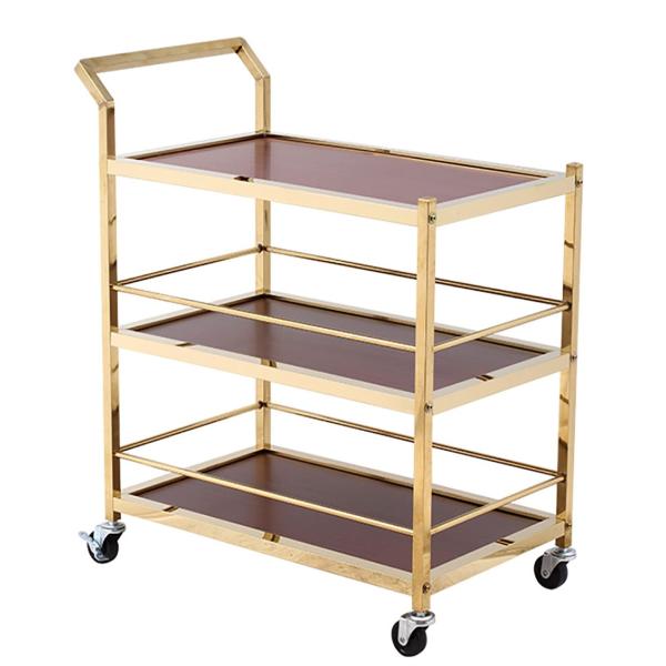 キッチンワゴン?アイランド キッチン 2段/3段 ワゴン ラック
