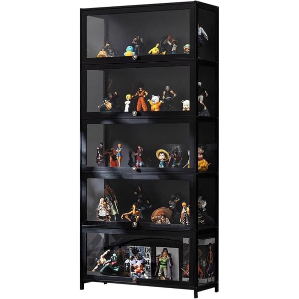 アクリル ショーケース 天然竹製コレクションケース フィギュア