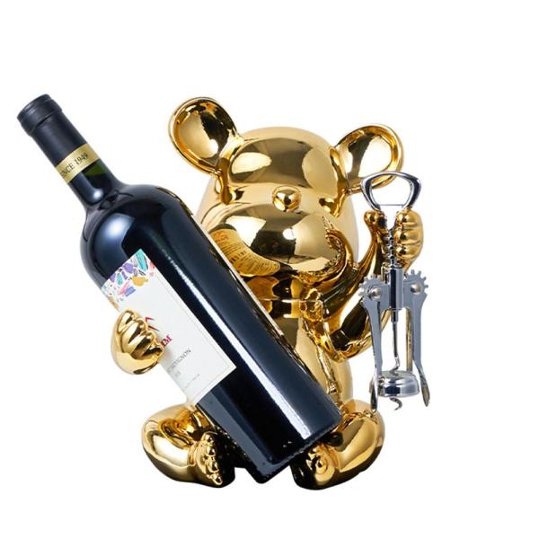 酒ボトル陳列棚【2025新登場】可愛い置物あるア ワイン収納 飾り物