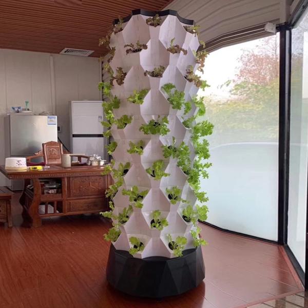 有機農業のための垂直水耕システム: Hydroponic Tower は、モジュール式で積み重ね可能で可動式の垂直成長エコシステムであり、収量と自動化を最大化するように特別に設計されており、最小限の労力で新鮮な収穫を生み出します。新鮮な味、...