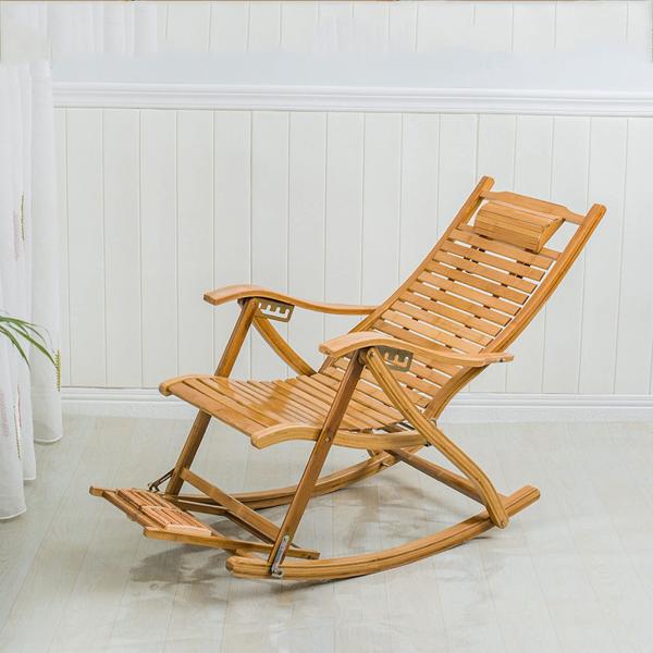 ロッキングチェア、揺れる椅子折り畳み式 、足のマッサージの