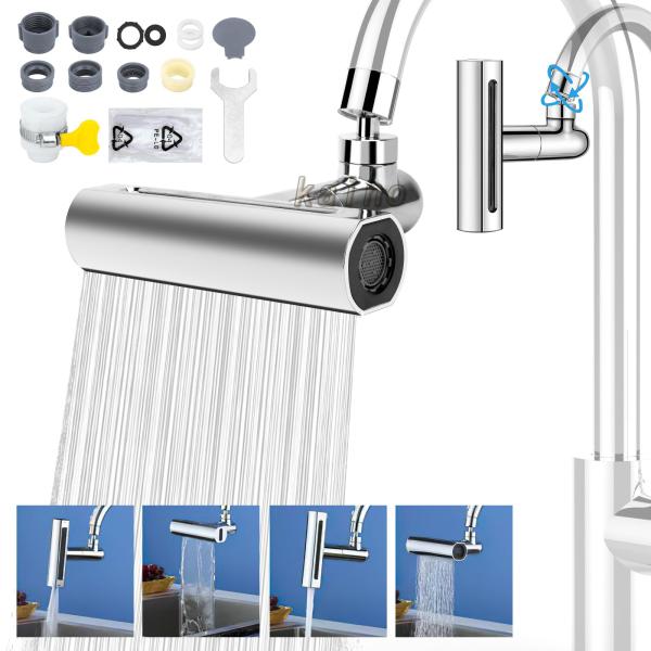 蛇口 シャワー ヘッド レインフォール型蛇口シャワーヘッド 4段水流切替 蛇口シャワーヘッド レインフォール型蛇口シャワーヘッド 4段