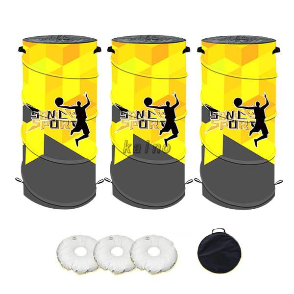 【バスケットボールトレーニングポール】スポーツスピードポールは、スポーツトレーニングや一部のトレーニング科目の障害物として使用され、ドリブル能力と柔軟性を練習し、ボールコントロールを強化し、鋭いターンと緊急停止などに使用されます。【自動リバ...