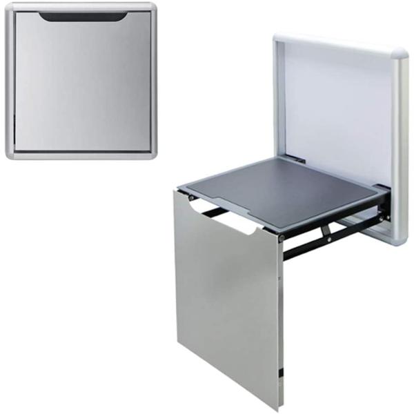 ? 丈夫で耐久性のある：この高いフットスツールは、超強度のアルミニウム合金材料で作られています。表面は平らで、防水性と防湿性、良好な耐食性、静電スプレー、防水性と防汚性、変形しにくい、安定した構造、滑らかで丸みのあるエッジ、より浴室の使用に...