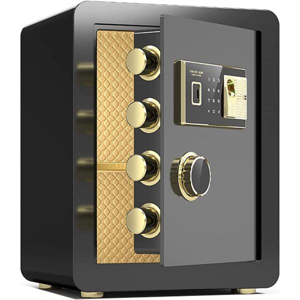 デジタルセキュリティ金庫 金庫電子指紋ロック金庫、耐火盗難防止デジタルコード金庫