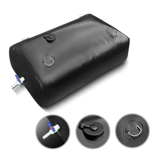 貯水タンク 貯水袋 110L~5000L 容器 蛇口付き 雨水タンク 集水器 家庭用 大容量 折りたたみ式 給水 酸化防止 耐候性 水くん ウォーターバッグ 屋外 キャンプ、洗