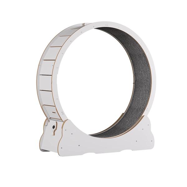 【健康になるためのフィットネスプランを始めよう！】家の猫たちにとって、過体重や肥満の猫がますます増えています。猫の肥満は猫の健康問題を引き起こすことがあります。良い猫用ランニングマシンは、素晴らしい選択肢です。猫の運動ホイールは、猫を楽しく...