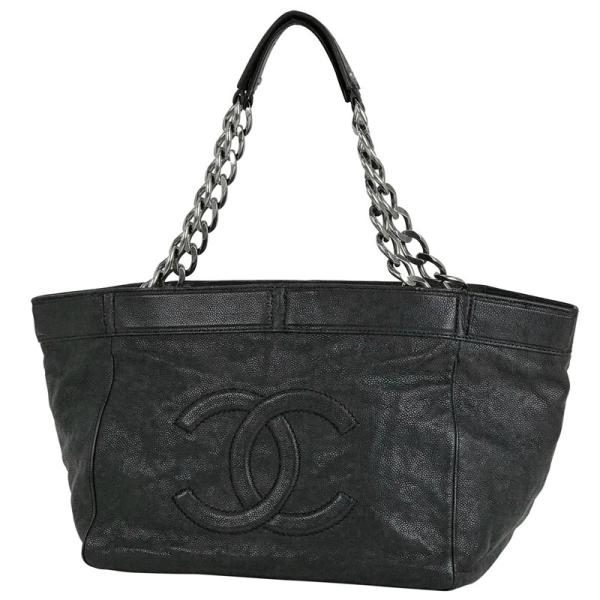 シャネル Chanel ココマーク レザー ファッション チェーン トートバッグ トートバッグ レディース レザー レディース 中古 Pb7 バイセルオンライン 店