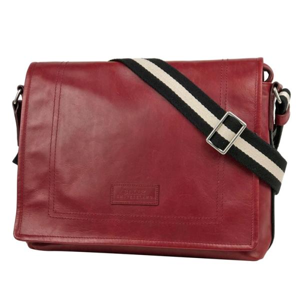 バリー チープ Bally ロゴ ショルダーバッグ レザー レディース メンズ 中古