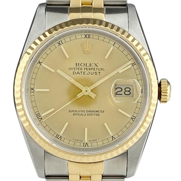 ROLEX（ロレックス） デイトジャスト 16233 腕時計 SS YG 自動巻き
