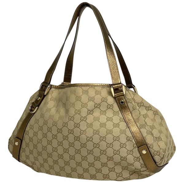 GUCCI（グッチ） GUCCI GG柄 トートバッグ ショルダーバッグ アビー