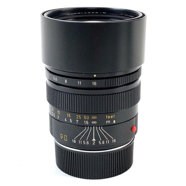 ライカ LEICA SUMMICRON-M 90mm F2 ズミクロン ブラック レンジ