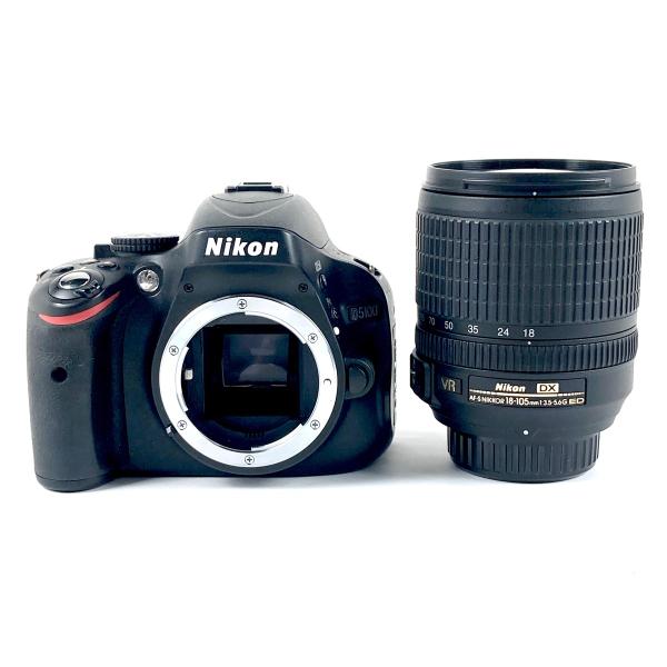 ニコン Nikon D5100 + AF-S DX NIKKOR 18-105mm F3.5-5.6G ED VR デジタル 一眼レフカメラ 中古